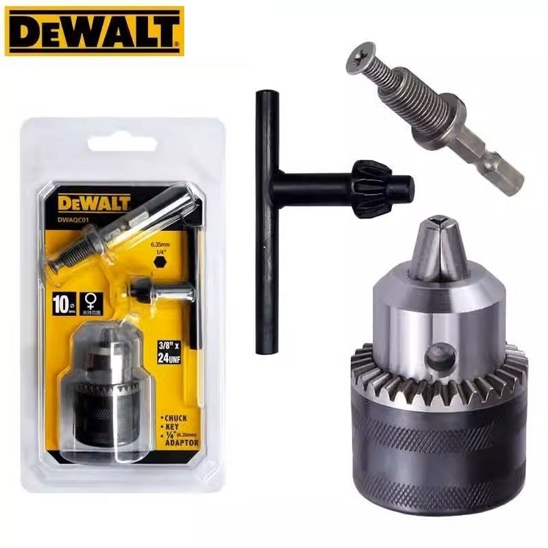 DEWALT หัวสว่านพร้อมแกนต่อหกเหลี่ยม 10มม. รุ่น DWAQC01