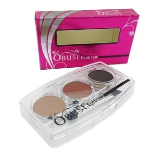 คิ้วฝุ่น โอบิวซ์ 3 ช่อง Obuse Eyebrow OB-039 รุ่นในตำนาน คิ้วฝุ่นสามช่อง ขนาดพกพา