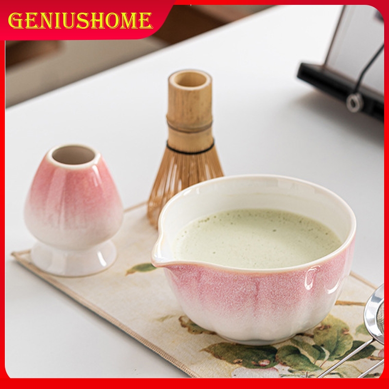 🍵New matcha set ถ้วยชงมัทฉะแบบมีปาก ชามชงมัทฉะ ถ้วยมัทฉะญี่ปุ่น เซรามิก matcha bowl อุปกรณ์มัทฉะ
