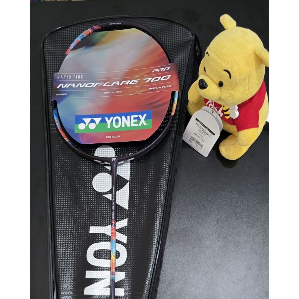 ไม้แบดมินตัน Yonex Nanoflare 700 PRO TH(4U/G5) พร้อมซอง ใบประกัน (ไม่รวมเอ็น)