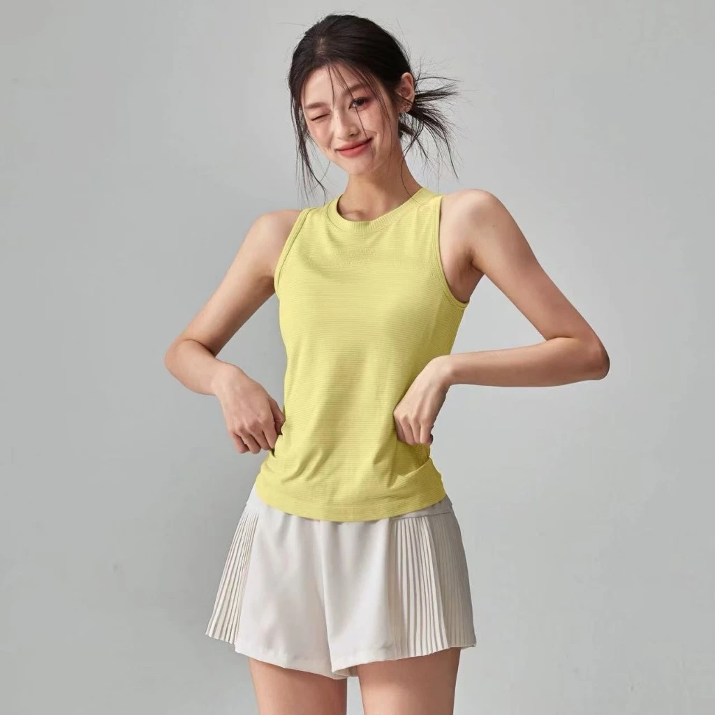 เสื้อกร้ามโยคะ Casual ใส่ได้ทุกกิจกรรม หลายสี ระบายอากาศ