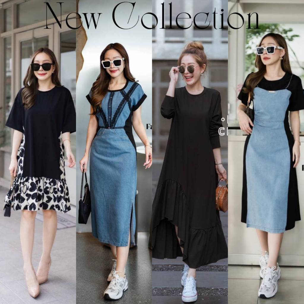 Favorite clothing เดรสผ้ายืดCARDIGAN_NISTA