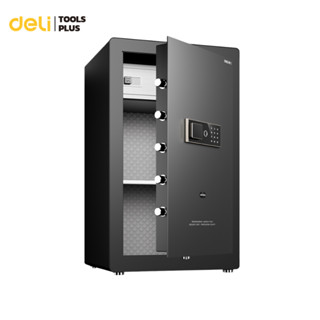 Deli ตู้เซฟนิรภัย ตู้เซฟสแกนลายนิ้วมือ ดิจิตอล ล็อค4แบบ กันข…