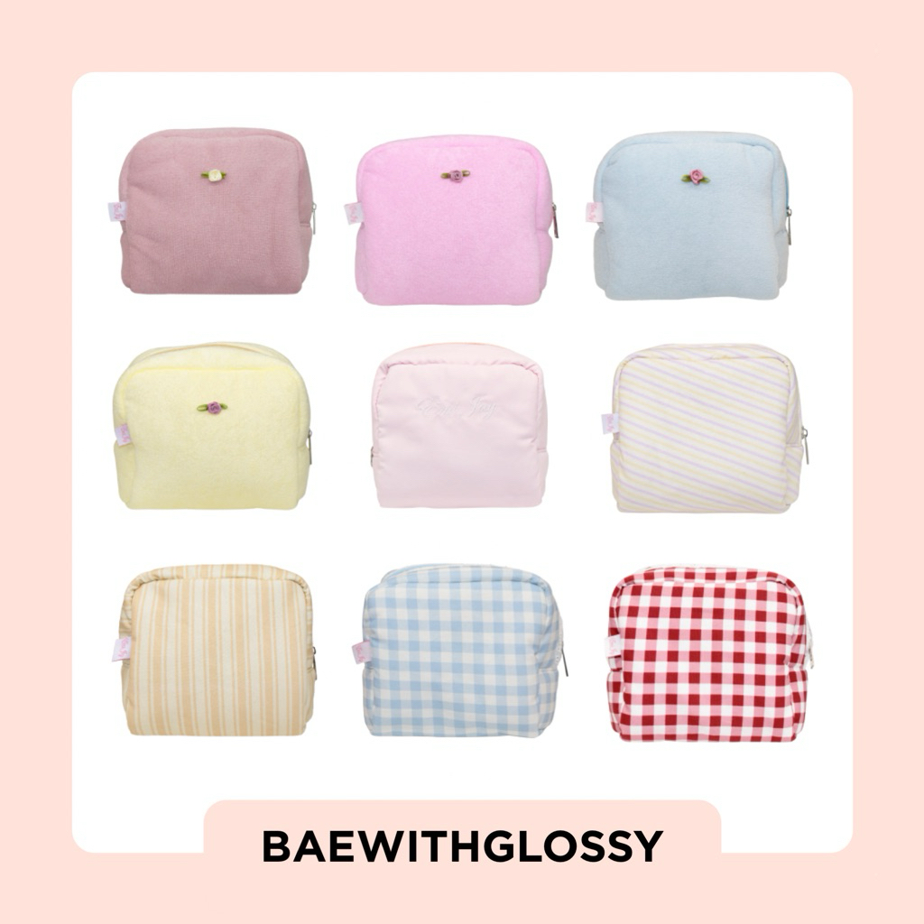 BAEWITHGLOSSY | Emi Jay — Pouches (พร้อมส่ง)