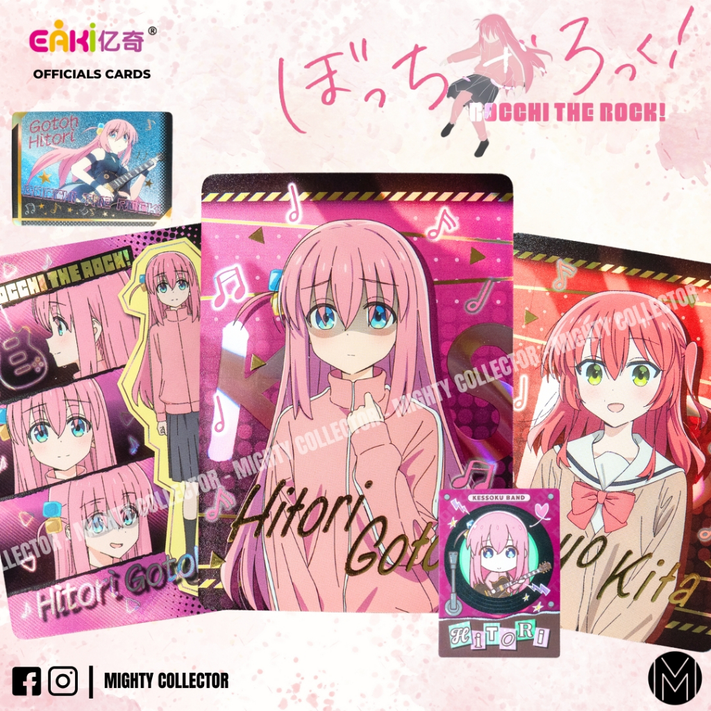 Bocchi The Rock! บ็อทจิ เดอะ ร็อค! Official Cards (EAKI Chinese Cards) - ぼっち・ざ・ろっく!