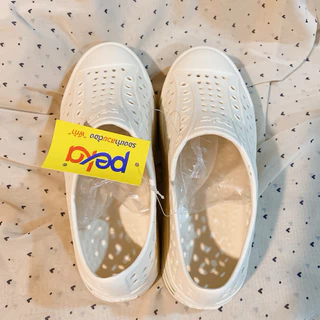รองเท้าหุ้มส้นผู้หญิง🩷Peka สลิปออนยางเกรดA เบาใส่สบาย พื้นกันลื่น PK-943-W(36-41) สวมง่าย ทำความสะอาดง่าย