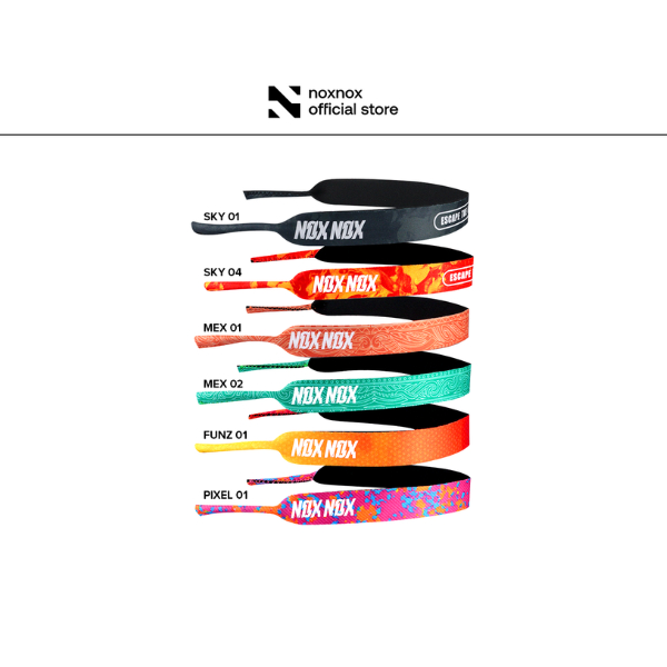 NOXNOX สายคล้องแว่น สายแว่นตา สายคล้องคอ ไม่ระคายเคืองผิว SUNGLASSES STRAP แฟชั่นแว่นตา ของแท้จากแบร