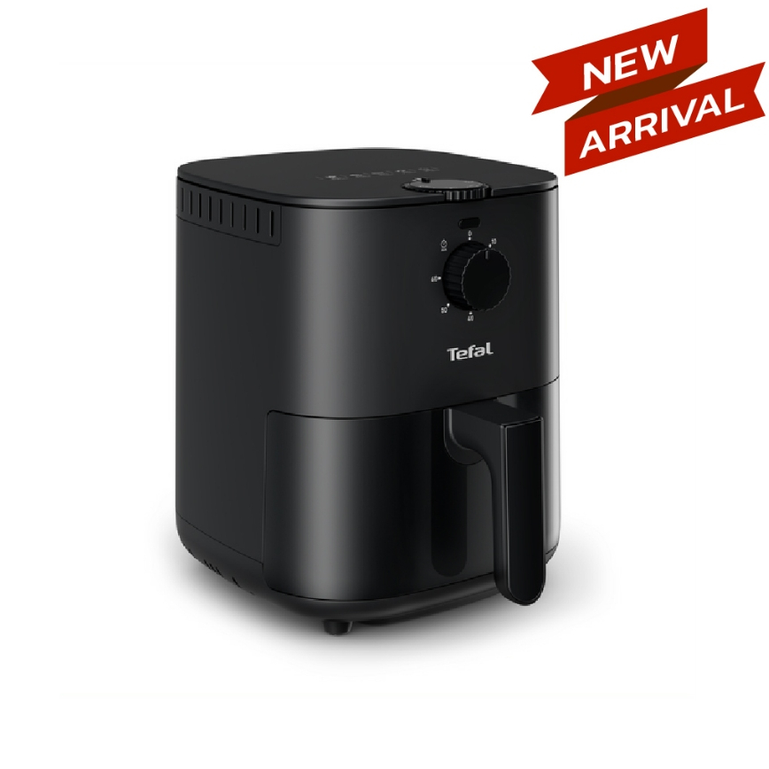 Tefal หม้อทอดไร้น้ำมัน Hot air Easy Fry Essential (1430 วัตต์, 3.5 ลิตร, สีดำ) รุ่น EY1308
