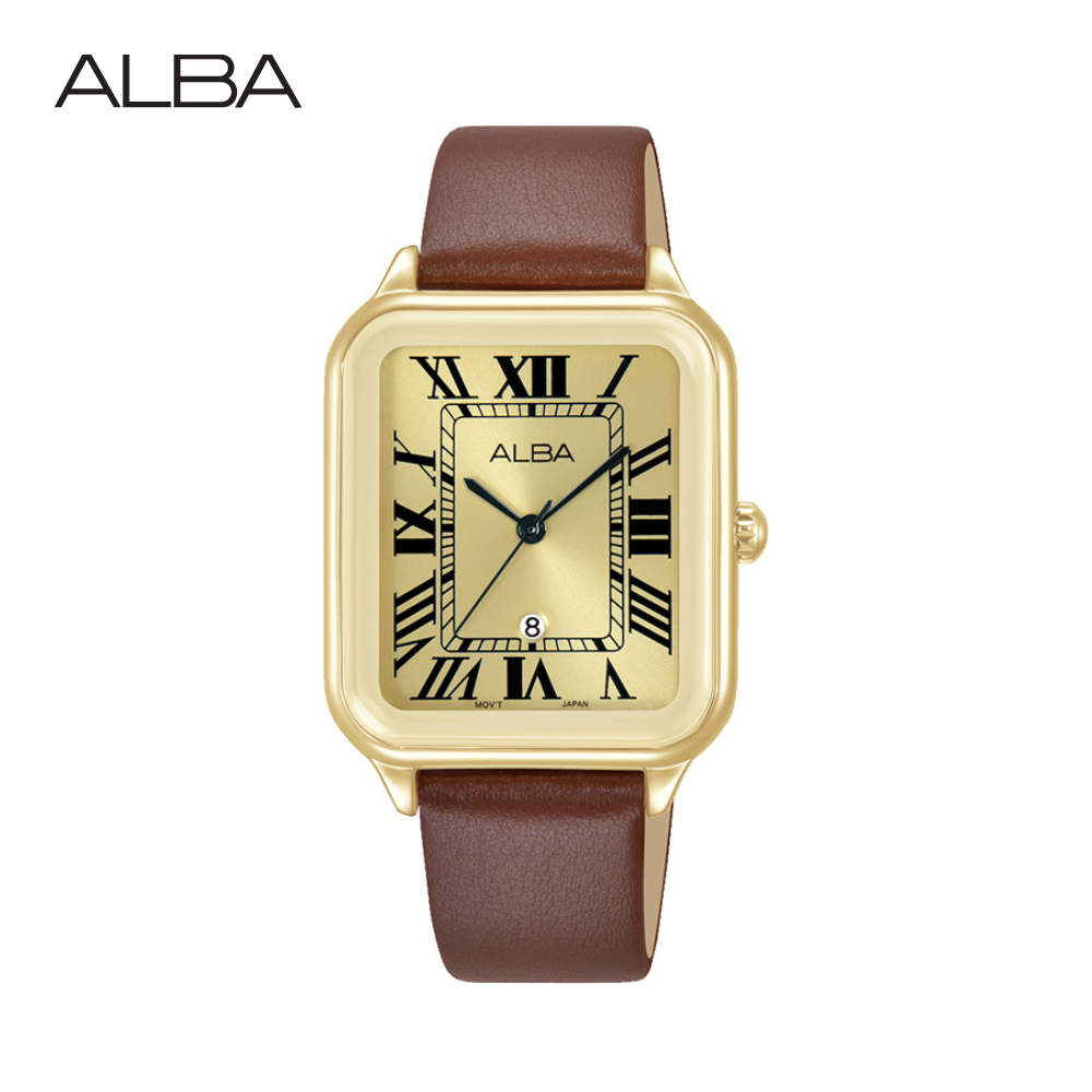 ALBA Casual Quartz อัลบา นาฬิกาข้อมือผู้หญิง รุ่น AH7DX6X  ขนาด 29 x 40.5 mm.สีทอง