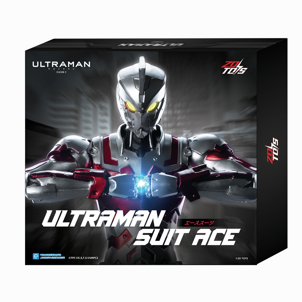 Ultraman Suit Ace (อุลตร้าแมน สูท เอซ)(ZD TOYS) - (ลิขสิทธิ์แท้) (UA-A03)