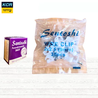 SENTOSHI กิ๊บจับสายไฟ VAF มีให้เลือก 2x1/2x1.5/2x2.5 กล่องละ 25 ตัว