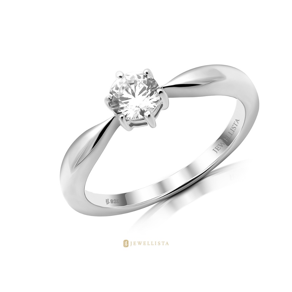 Jewellista خاتم Celestia فضة 925 بالزركون