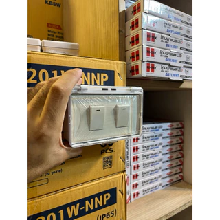 "ชุดกันน้ำ Chang (สวิตช์/ปลั๊กไฟช่องเดียว) - ทนทาน ปลอดภัย ได้ มอก. พร้อมส่ง!"