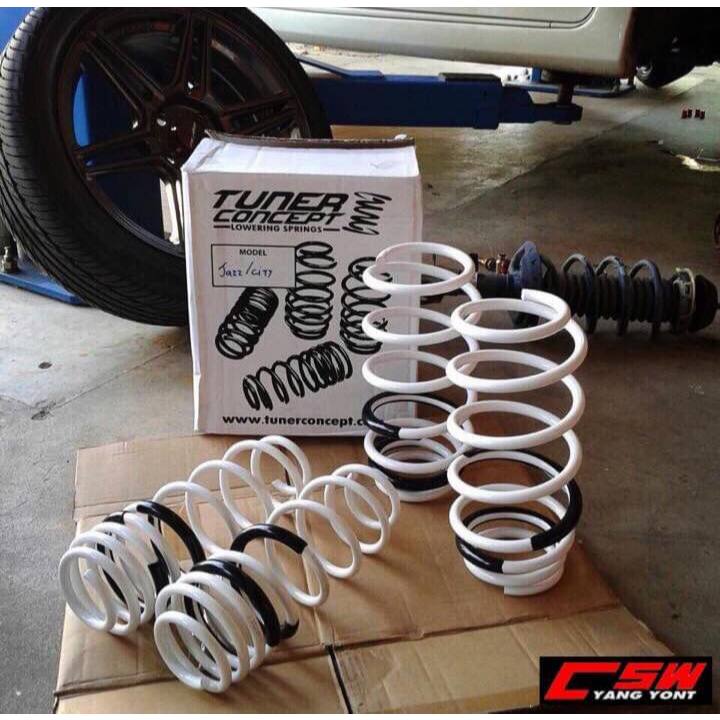 เคลียร์สต็อกราคาพิเศษ! สปริงโหลด Tuner Concept สำหรับ Honda Civic FB2 (4ตัว/1ชุด)