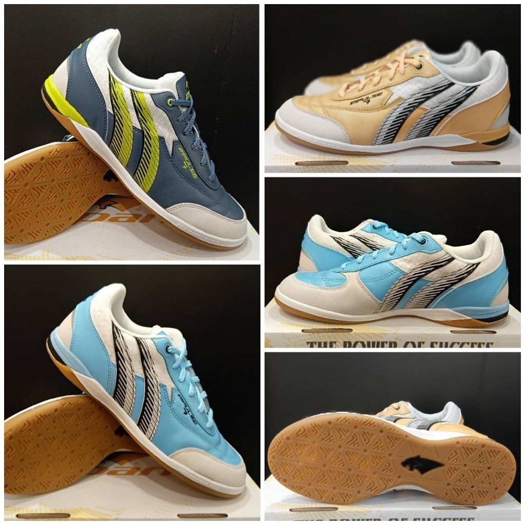 Pan รองเท้าฟุตซอล Pan IMPULSE 7 รองท็อป PF14R3 หนังวัวแท้ ราคา 1990 บาท