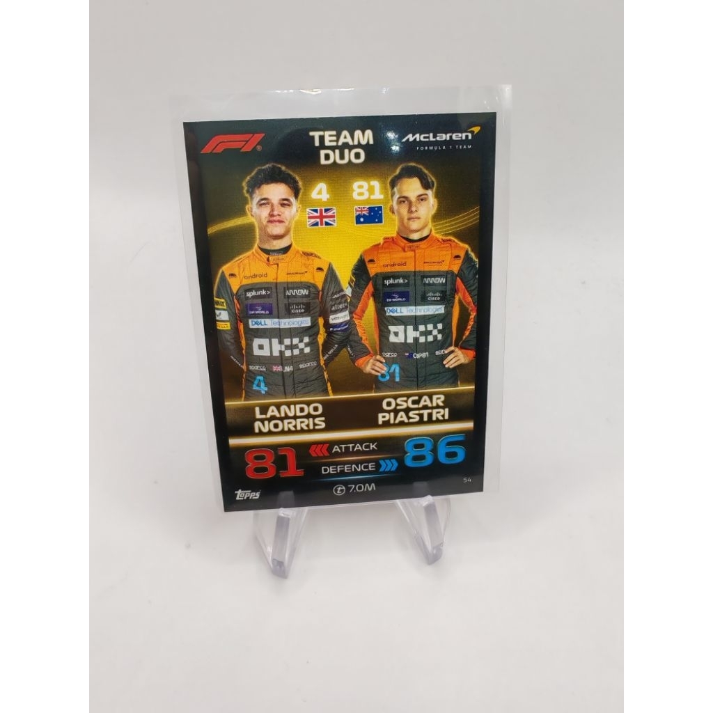 การ์ด f1 topps turbo attax 2023 oscar piastri