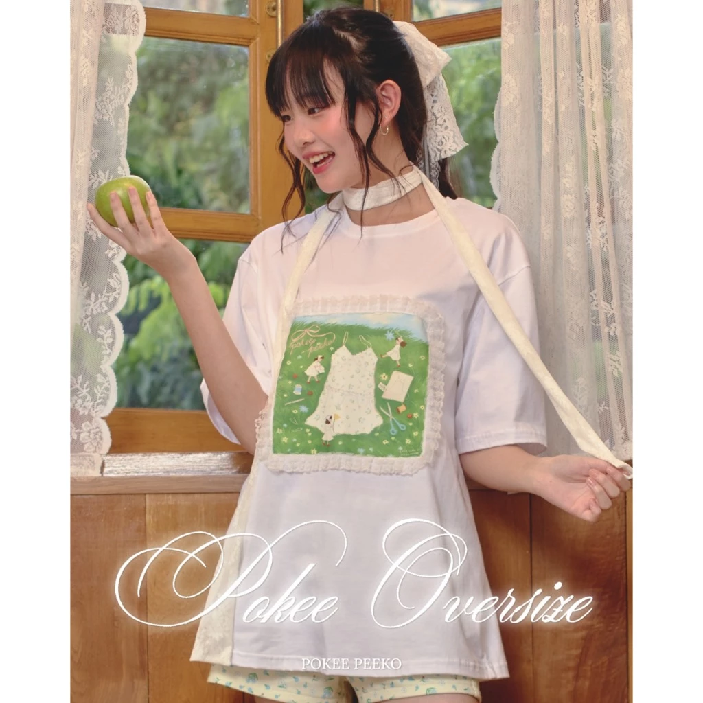POKEE | OVERSIZE TEE (4 colors)