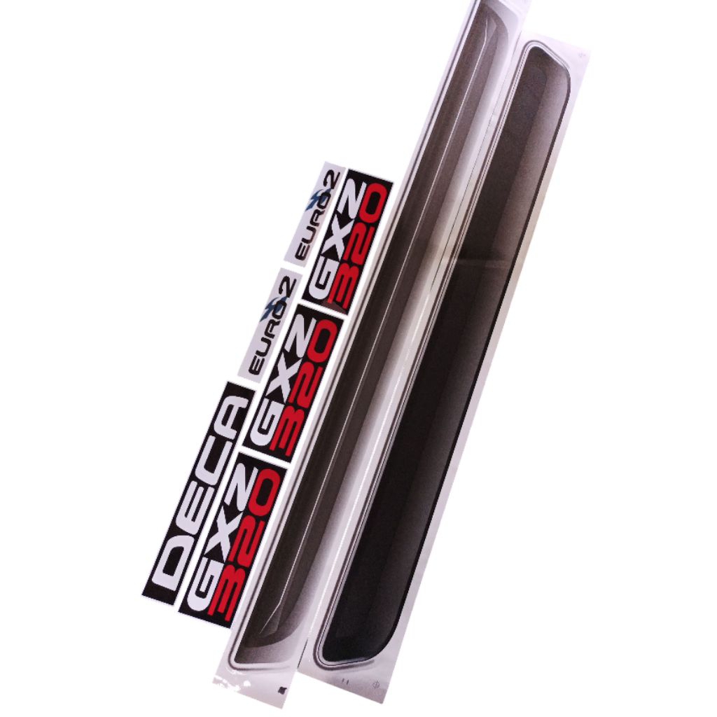 สติกเกอร์ติดรถ ISUZU รุ่น GXZ320 ราคาต่อ1ชุด