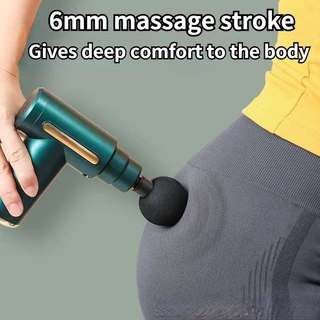 【รับประกัน 3 ปี】ปืนนวปืนนวด Fascia Gun Massage Gunไฟฟ้า นวดกล้ามเนื้อที่นวดไฟฟ้า