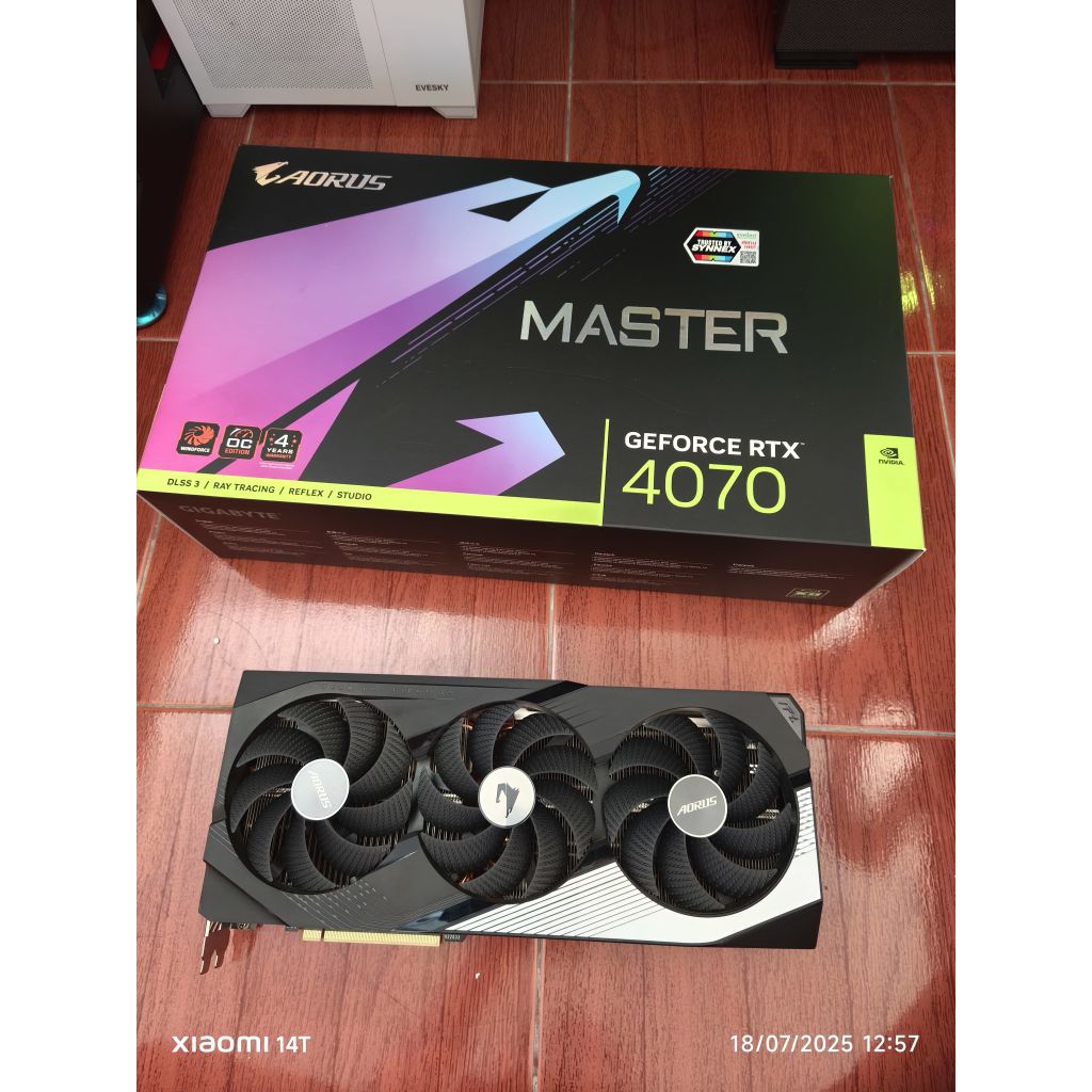 rtx 4070 aorus master 12 gb