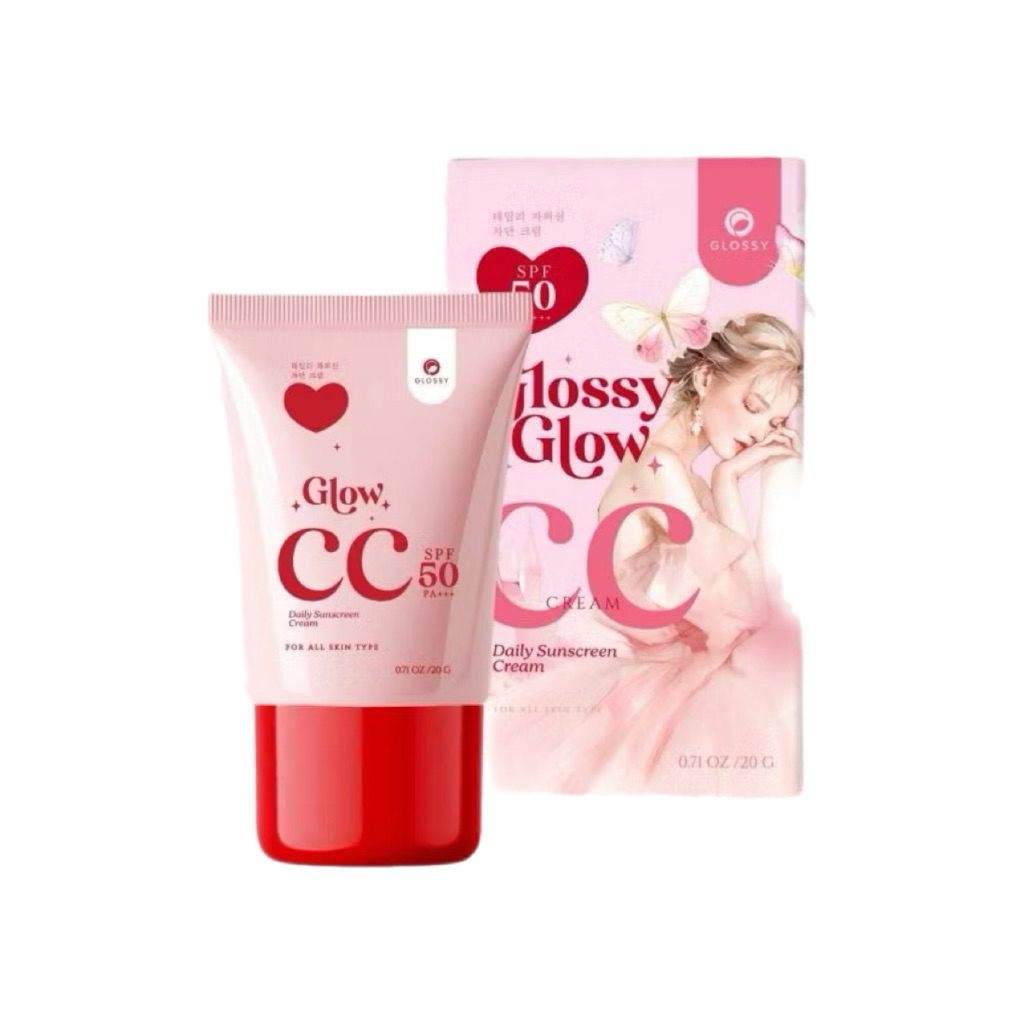 กันแดดกลอสซี่โกลว์ Glossy Glow CC Cream โฉมใหม่