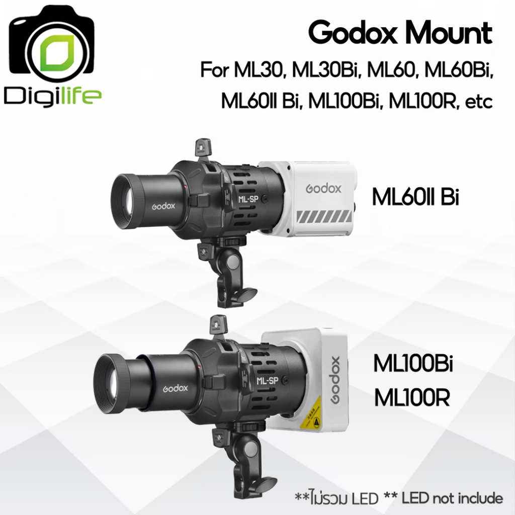 Godox ML-SP-36 ° Kit Godox Mount -LED Projection รูปที่ 3