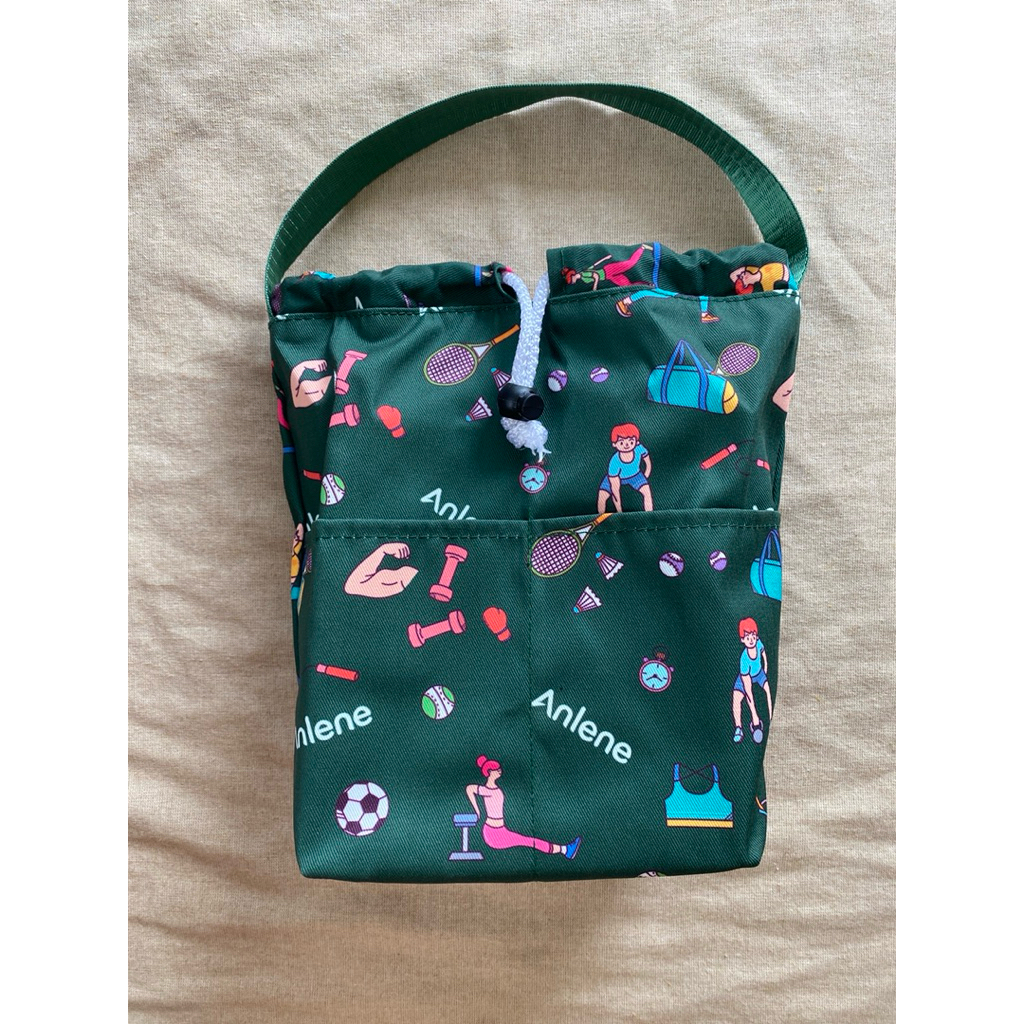 ถุงผ้าหูรูด                    นมแอนลีน     anlene