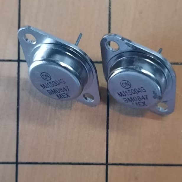 ทรานซิสเตอร์เก่าเก็บMJ15004Gคู่ละ300