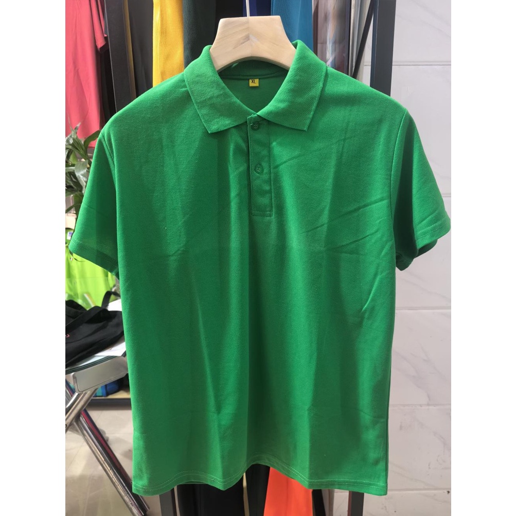 เสื้อโปโล POLO คอปกแขนสั้นใส่ได้ทั้งชายและหญิง Unisex ผ้าไมโครโพลีเอสเตอร์ - รูปที่ 7