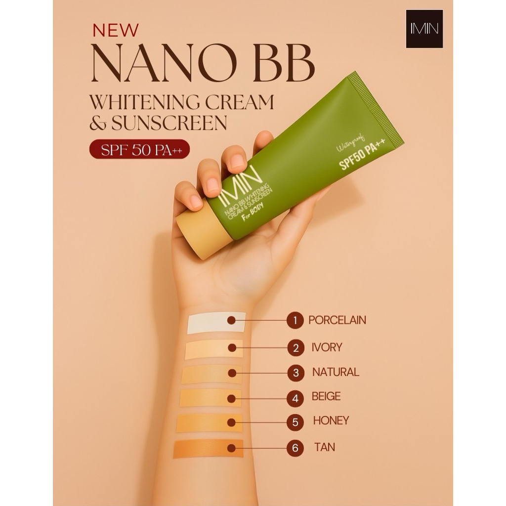 Imin ทาผิวขาว เบา เนียน