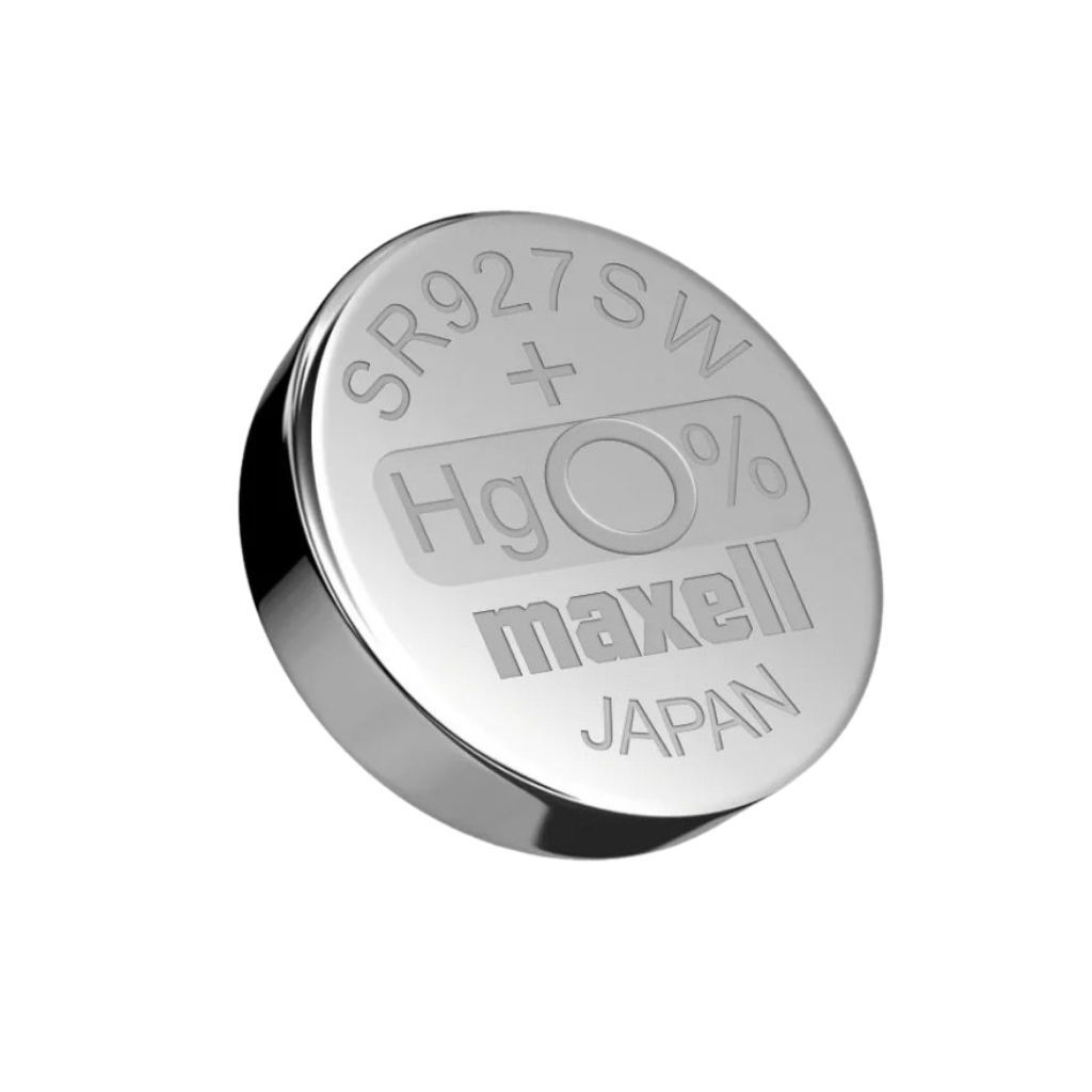 ถ่านนาฬิกา กระดุม Maxell SR927SW / 395 Silver 1.55V made in Japan  แบ่งขาย 1ก้อน - รูปที่ 2