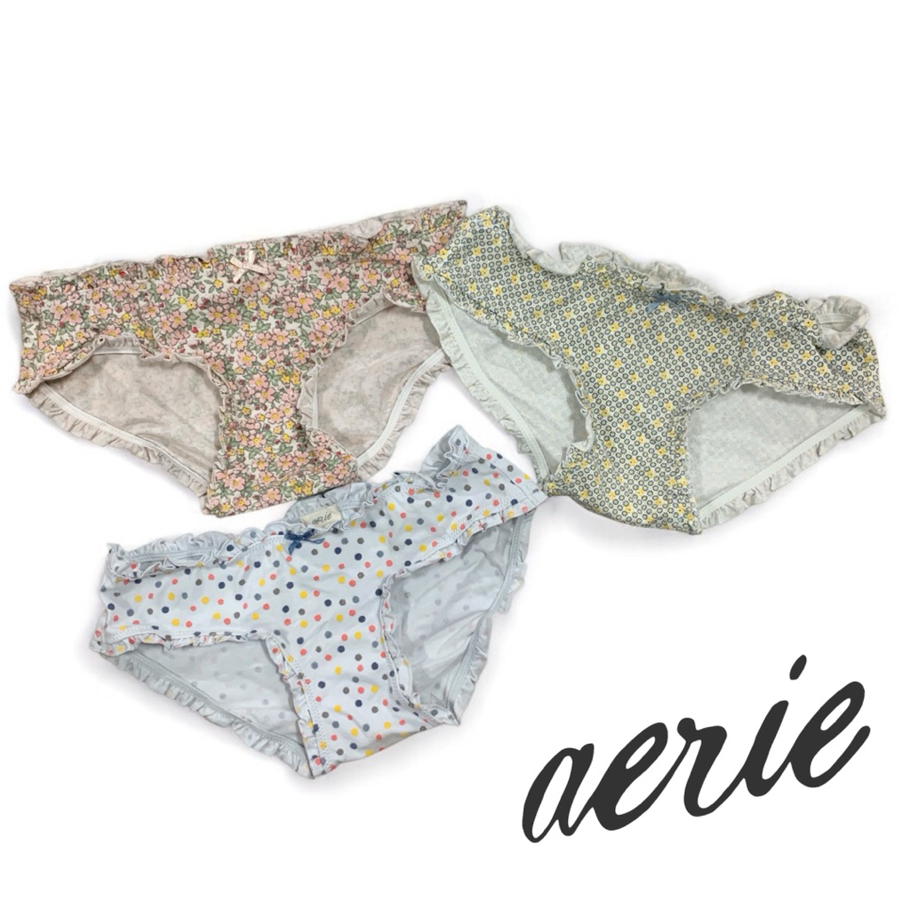 aerie ( BK01 ) แอร์รี่ กางเกงชั้นใน ผู้หญิง เซล น่ารักมากๆ พร้อมส่ง ของแท้!