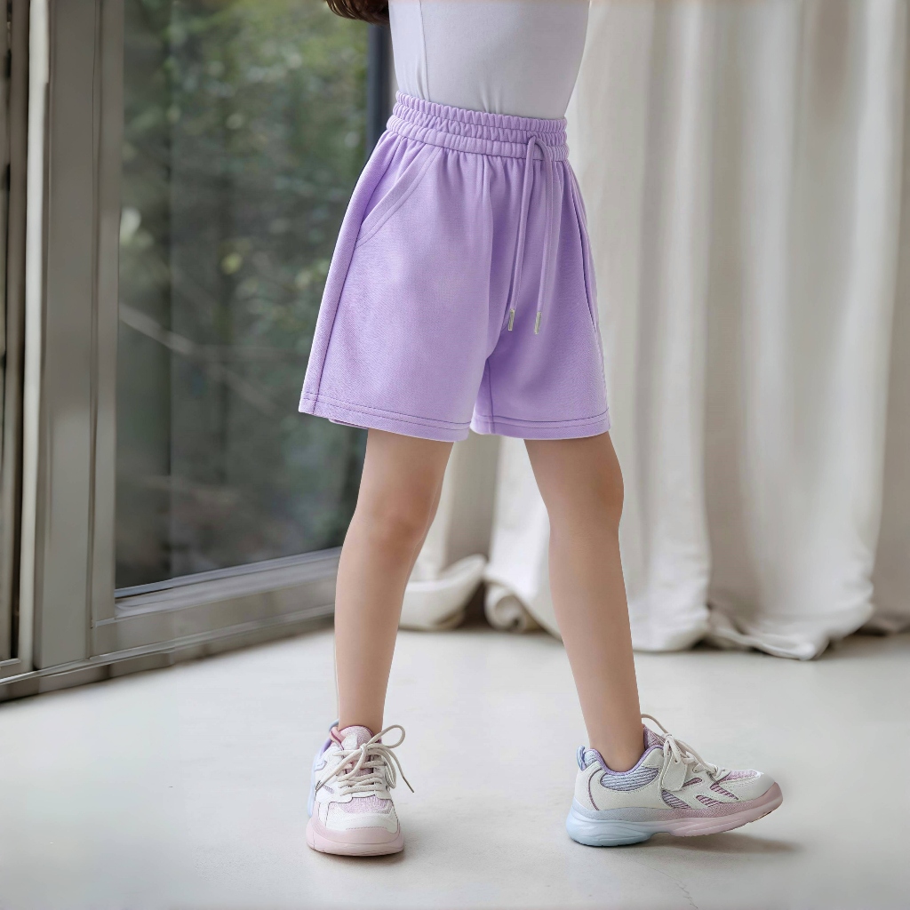 【พร้อมส่ง】กางเกงขาสั้นเด็ก ลําลอง สีสดใส ผ้านุ่มๆ น่ารักๆ ใส่สบาย แฟชั่น ขายดี - รูปที่ 6