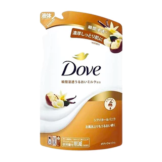 Dove Body Wash Shea Butter & Vanilla ครีมอาบน้ำหอมละมุน ของแท้จากญี่ปุ่น ขนาด 470/330/640g พร้อมส่ง!