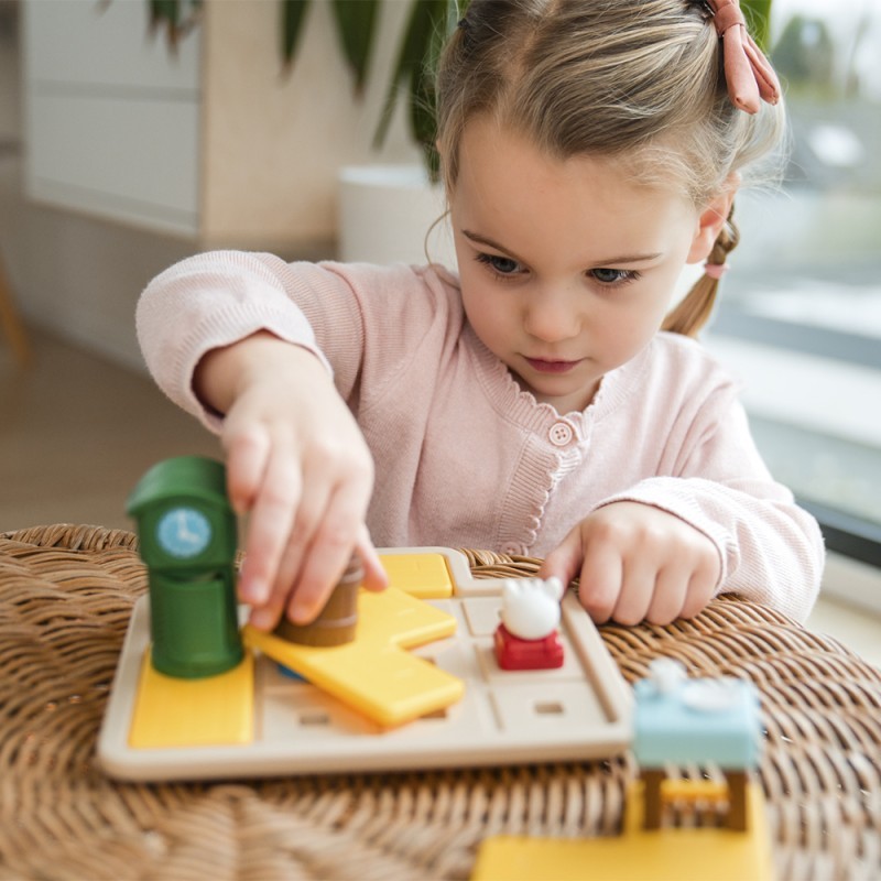 SMART GAMES, The Wolf & The Seven Goats ของเล่นฝึกสมอง เสริมเชาว์ สำหรับเด็ก 3 ปี+  ลิขสิทธิ์แท้ - รูปที่ 6