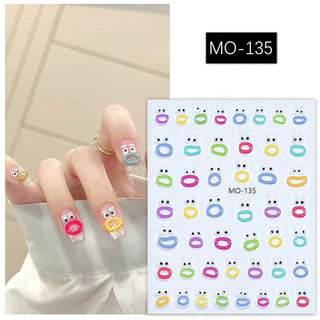 สติกเกอร์ติดเล็บ ไม่ต้องอบ ตกแต่งเล็บ DIY เหมาะกับเล็บทุกขนาด ปลอดภัยต่อเล็บและผิวหนัง