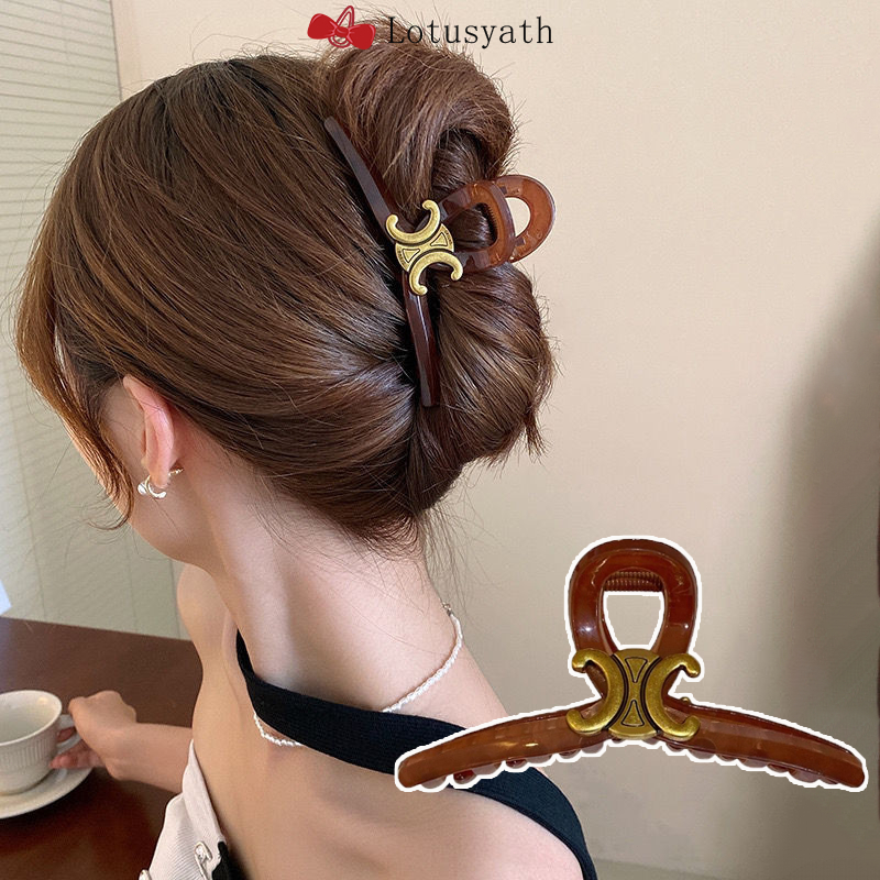 COD-กิ๊บติดผมทรงสวยหรู กิ๊บติดผมขนาดใหญ่สำหรับผู้หญิงช่วงฤดูร้อน กิ๊บรูปฉลามสุดน่ารัก เครื่องประดับศีรษะระดับพรีเมียม