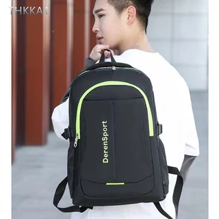 THKKA1--กระเป๋าเป้สะพายหลังสำหรับนักเรียน น้ำหนักเบาและเรียบง่าย ผ้าคุณภาพสูงทนทานต่อการสึกหรอ มี 3 สีให้เลือก