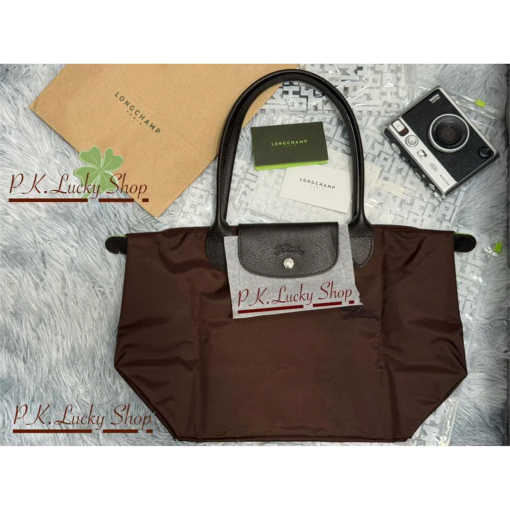 👜 กระเป๋าLongchamp หูยาว Le Pliage M/L สีมอคค่า🤎📮พร้อมส่ง📦แท้💯✅✅✅