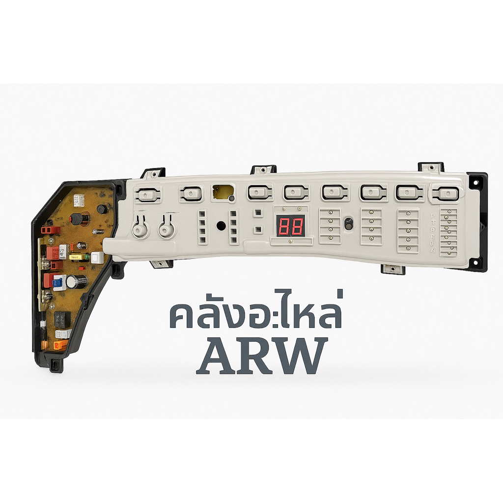 แผงควบคุมเครื่องซักผ้า PANASONIC รุ่น NA-F90T1 ใช้แทน รุ่น NA-F80B1 ได้ 38/14