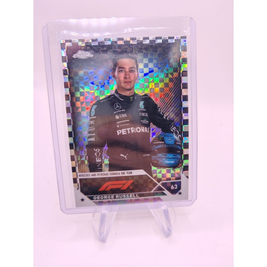 การ์ด f1 topps chrome 2023 george russell