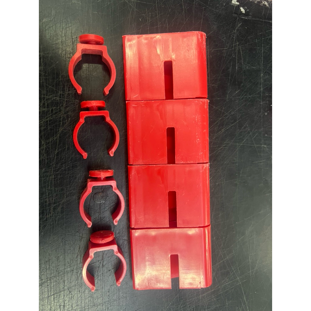 คลิปหนีบหลอดไฟT82แถว