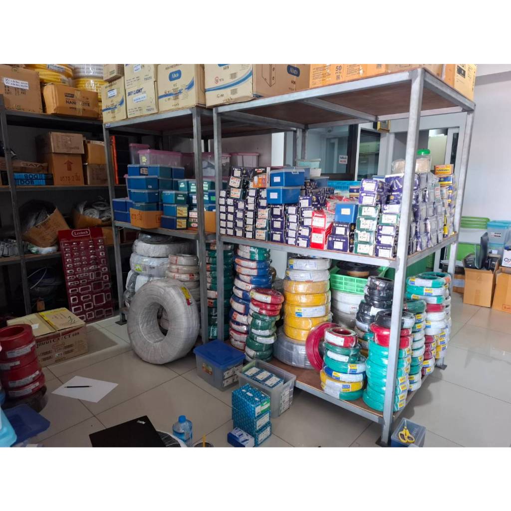 [BCC] สายไฟ VSF 1x1 1x1.5 1x2.5 (ม้วน100m) สภาพ 80%