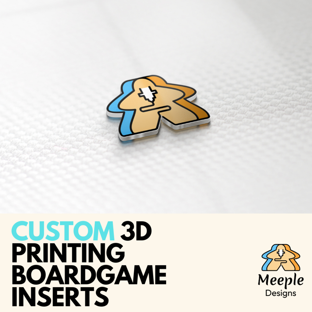 Custom 3D Printing Service For Boardgame Inserts