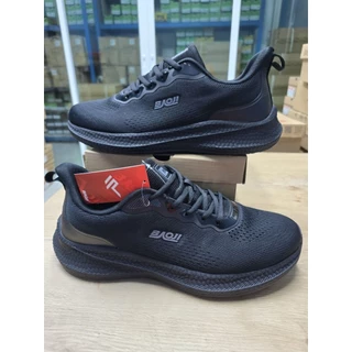 รองเท้าผ้าใบBAOJI รองเท้าไลฟ์สไตล์ผู้ชายและหญิง รุ่น BJM1122 size 37-45 BJM1166A size 46-47 สีดำล้วน