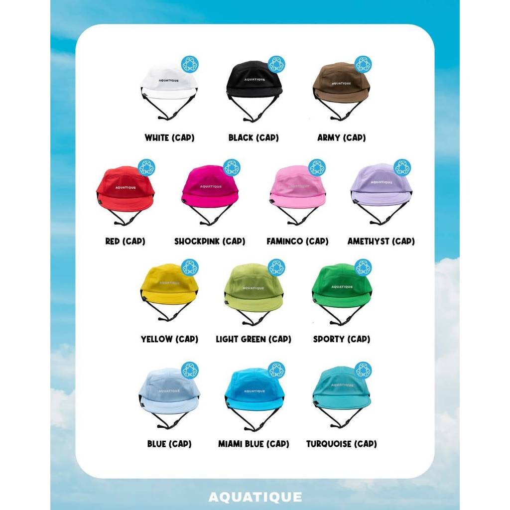Aquatique Cap หมวกแก๊บ