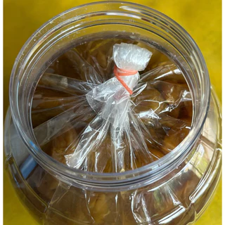 บ๊วยดองเค็ม เนื้อล้วน ไม่มีเม็ด น้ำหนักกระปุกละ 1 kg. สำหรับร้านค้าชงน้ำ ทำอาหาร