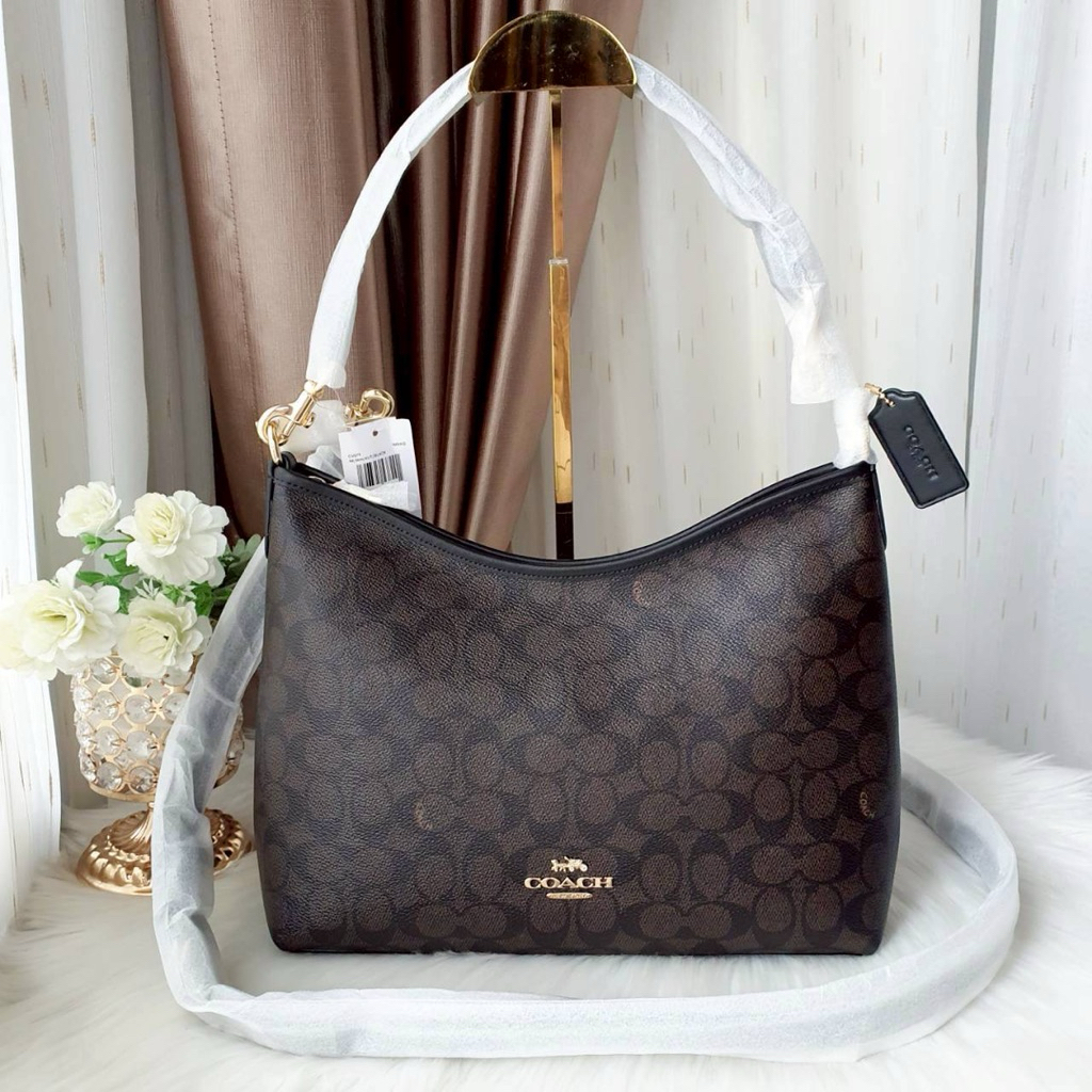 Coach CV975 Laurel Shoulder Bag In Signature