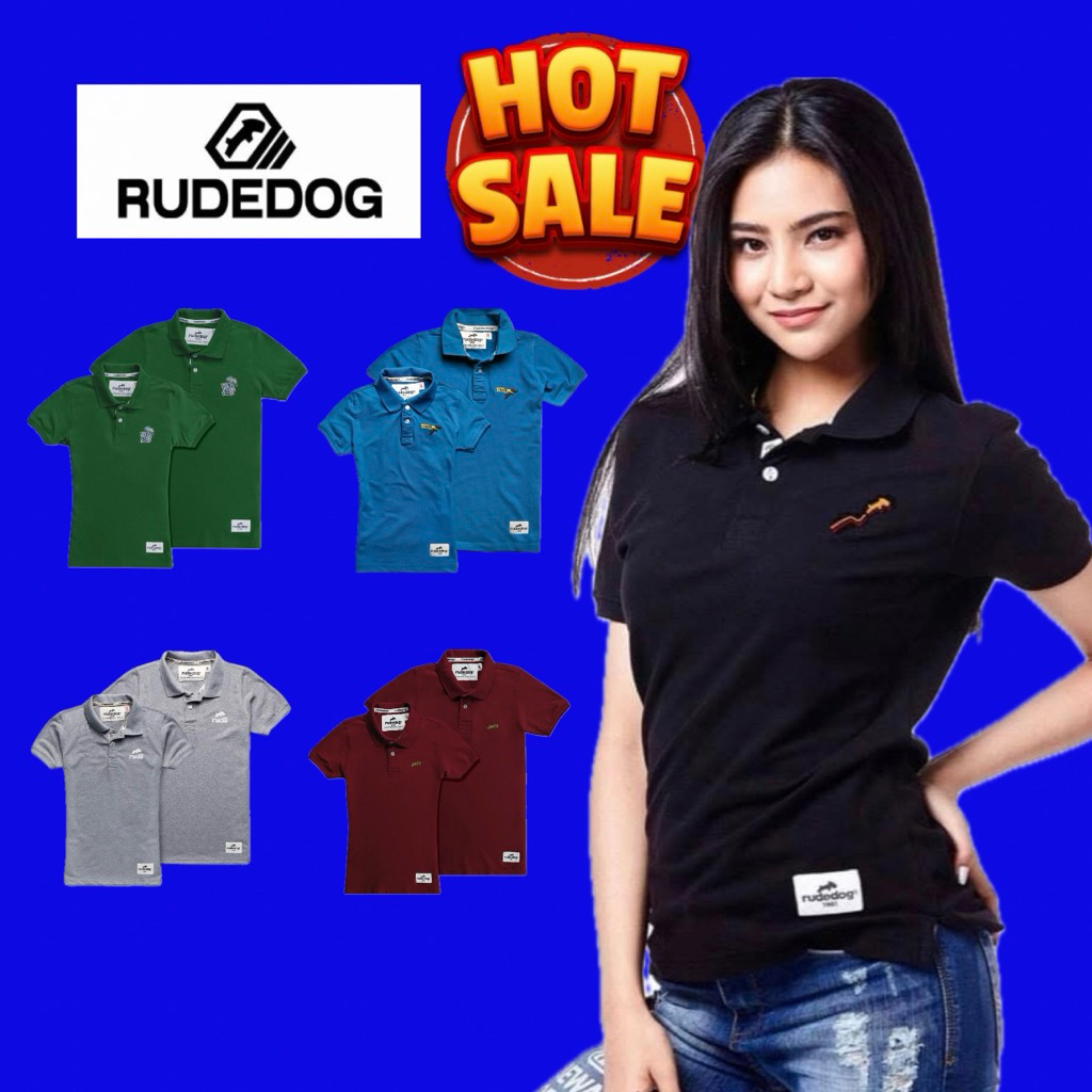Rudedog เสื้อคอปก เสื้อโปโลRudedogของแท้ Size L