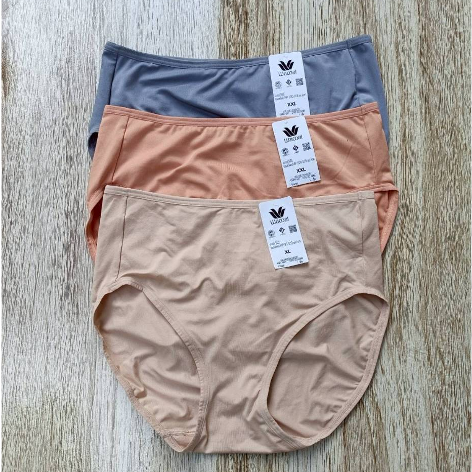 🌈  wacoal  panty กางเกงในเอวกลาง 🌈รุ่น WU3E10 / WU4E05  ราคาเต็ม290.-